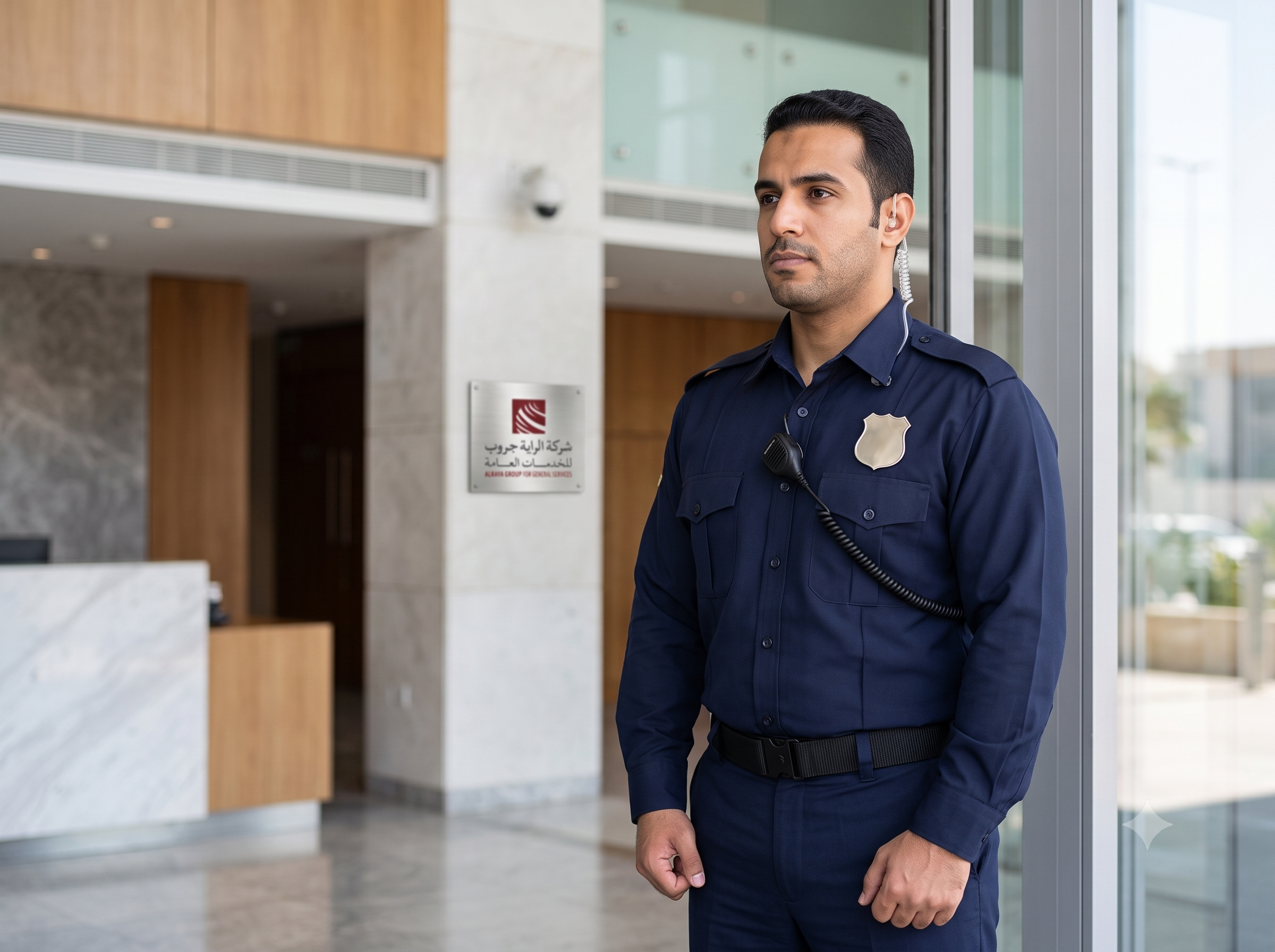 خدمات الأمن والحراسة